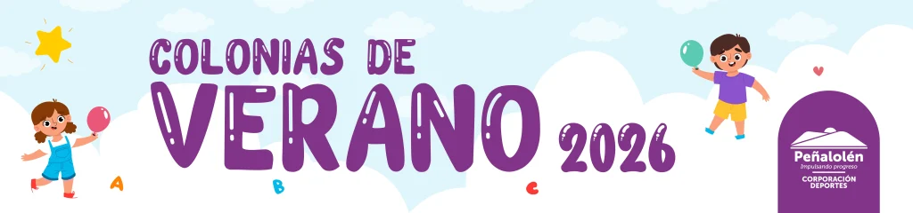 Colonias de Verano 2026 Chimkowe, polideportivo sergio livingstone, peñalolén